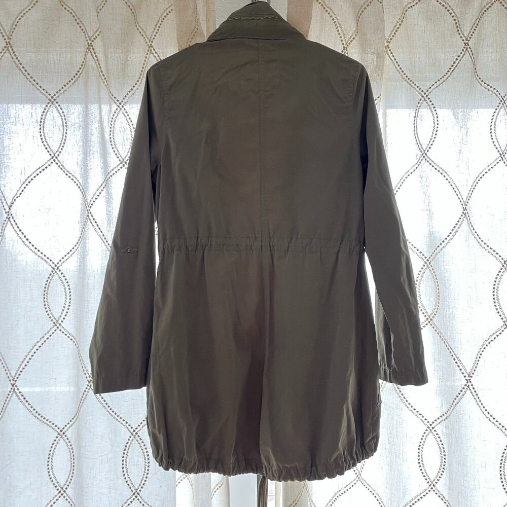 Army-Green Jacket (Soft and Water Resistant)